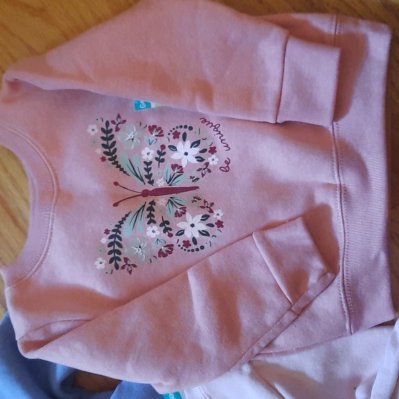 NEW 6-9M tops sweatshirts girl baby infant lot - Picture 3 of 4